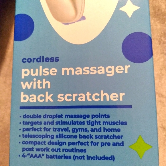 Pulse Massager with Back Scratcher - Picture 3 of 10